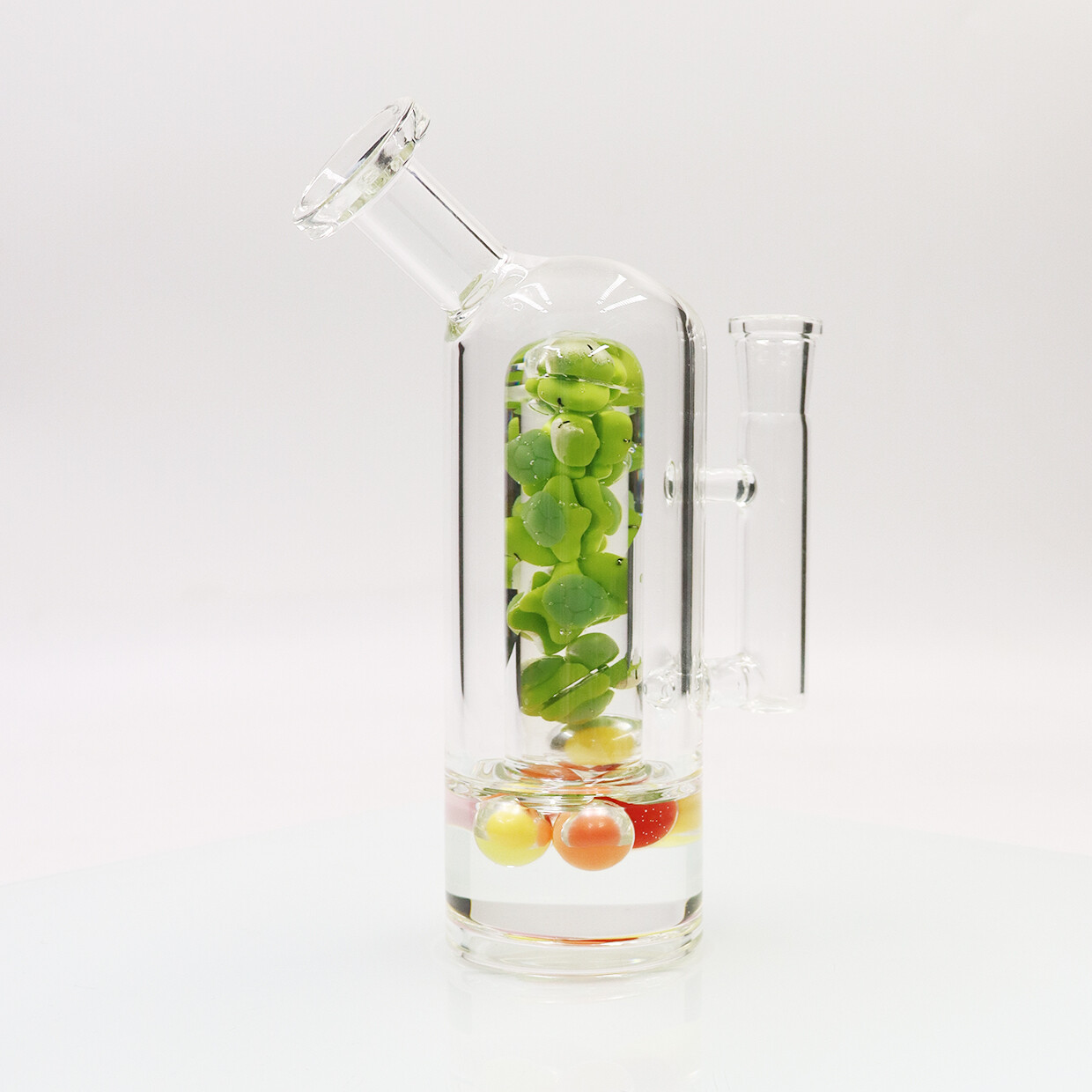 9 » Resin Hookah Glass Smoking Waterpipe Perc Bong Turtle pattern Handmade