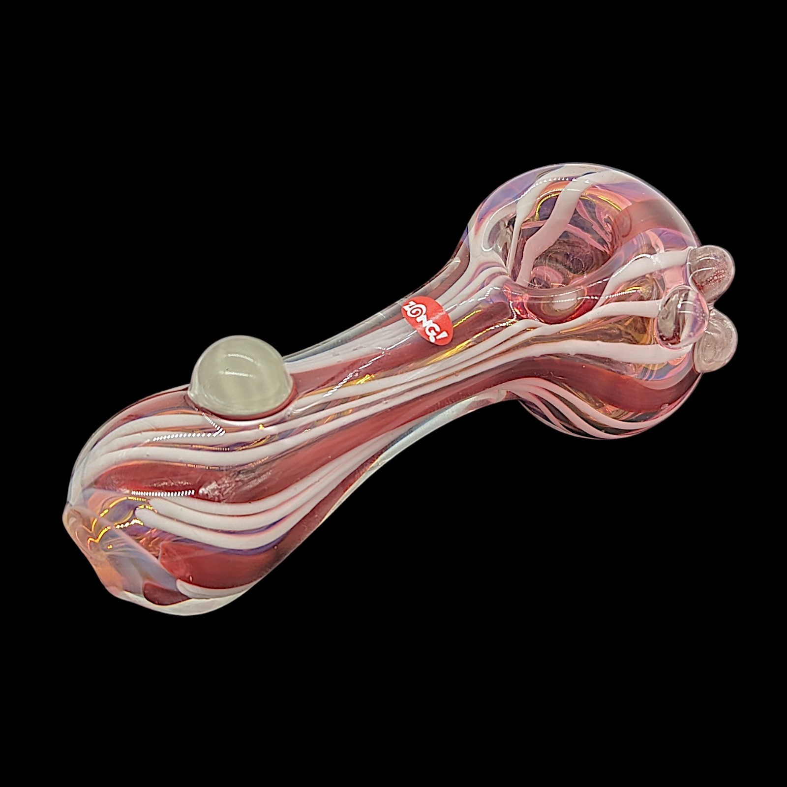 Zong Heavy Glass Spoon Smoking Pipe Deep Bowl Weight 152g