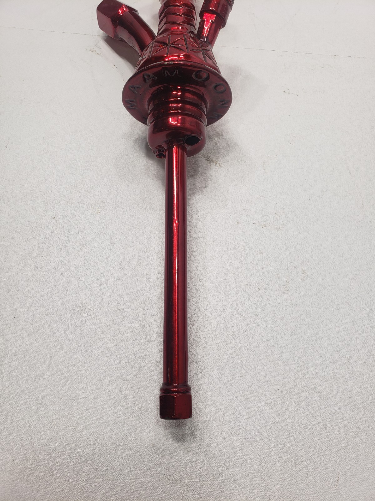 Khalil Mamoon Mini Beast Hookah Red Glass Base Hose Bowl Accessories Lot