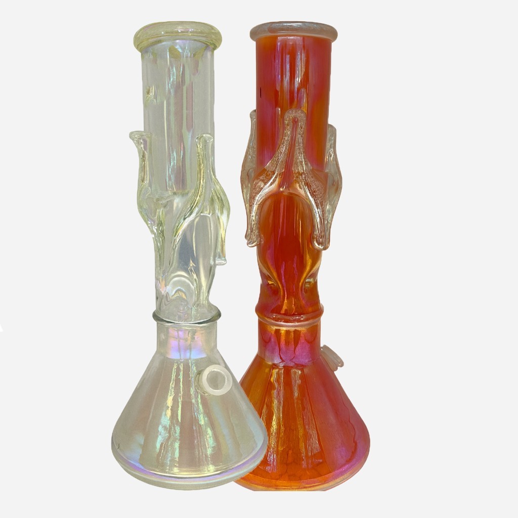 SOFT GLASS 16&Prime; HEAVY DESIGNED – ASSORTED STYLE / COLOR | 2CT MIXED SET