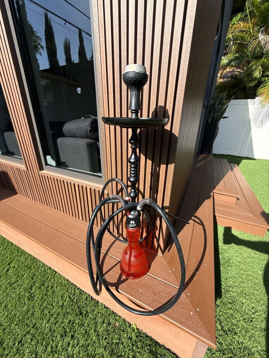 Zahrah 3-Hose Premium Modern Hookah Set