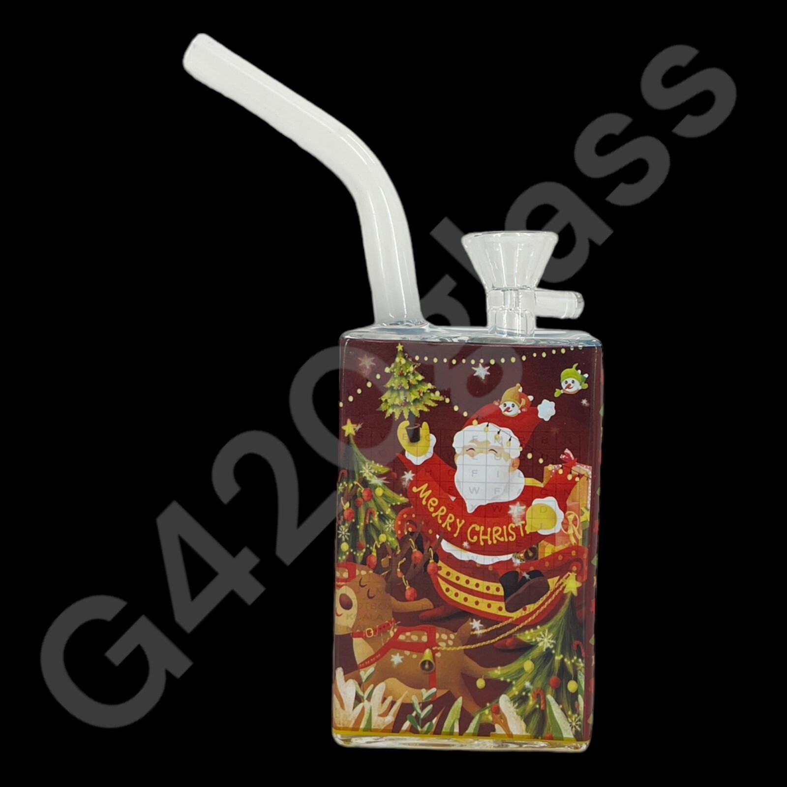 7 Inch Juice Box Come With Nail and Male Bowl Accessories