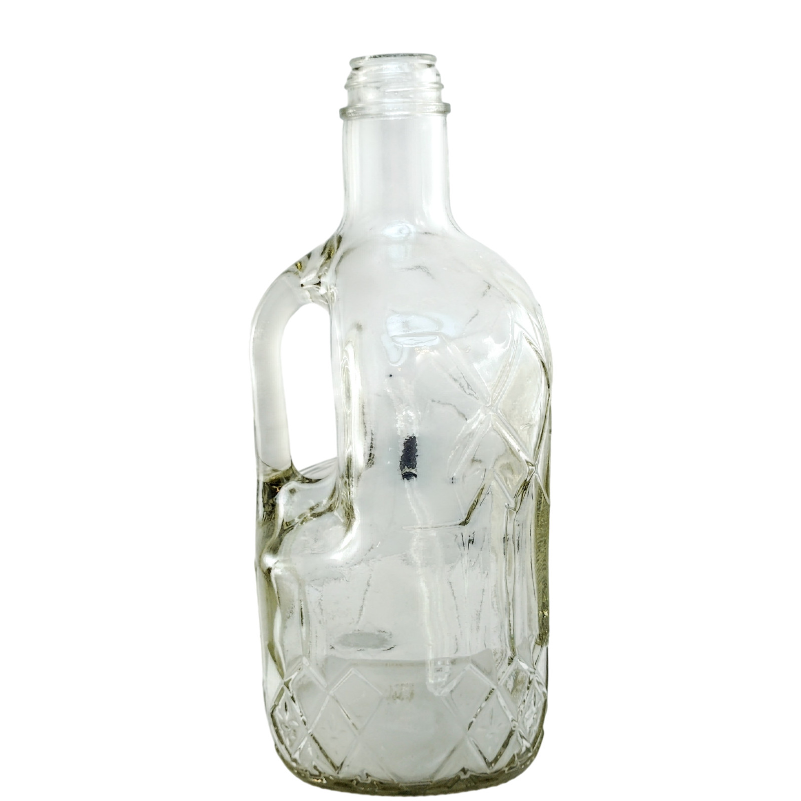 Crown Royal Apple Bottle Bong With Genuine Blue Dot Bowl, Hand Crafted 1.75L