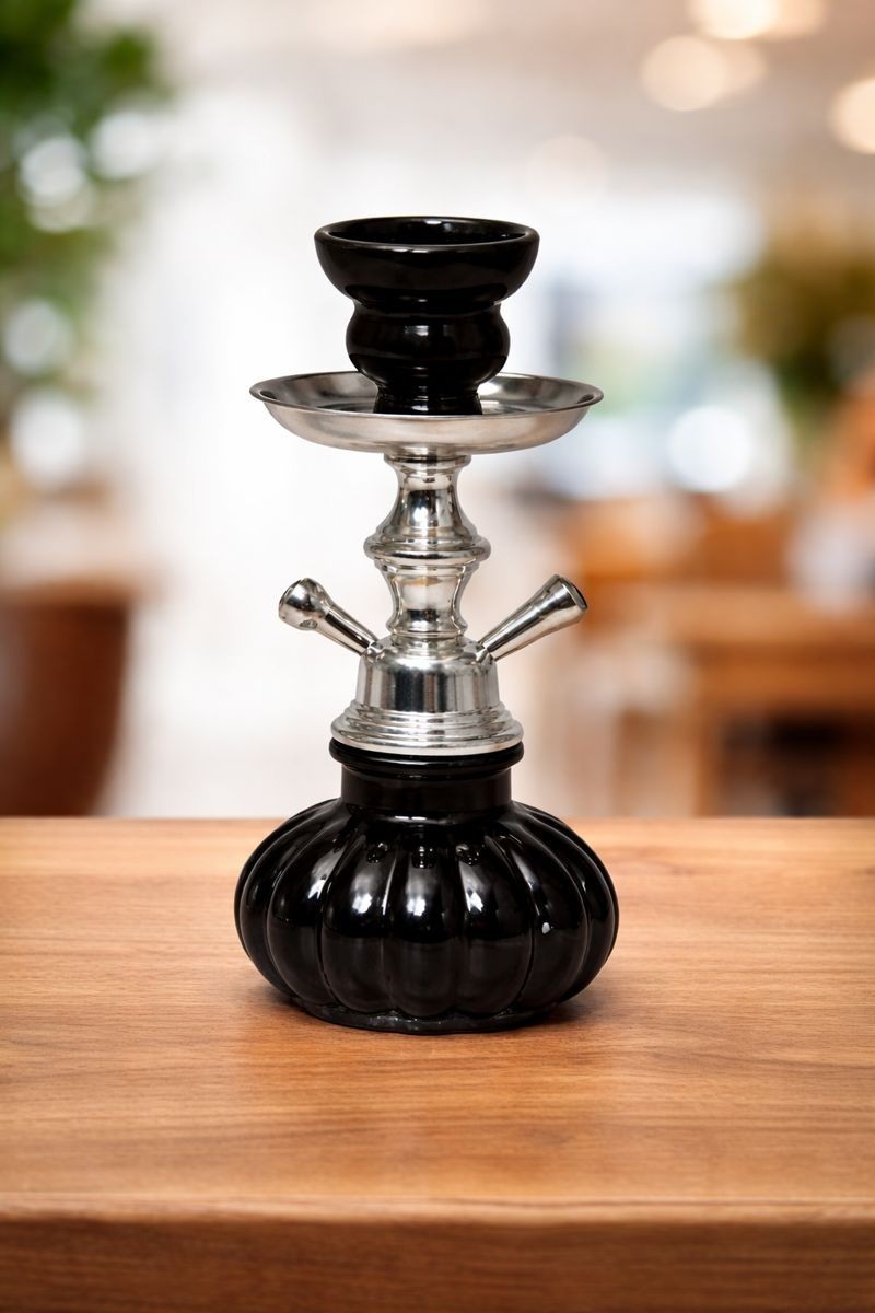 HOOKAH ZEBRA RODMAN-2 – BLACK COLOR | COMPLETE SET | FREE SHIPPING