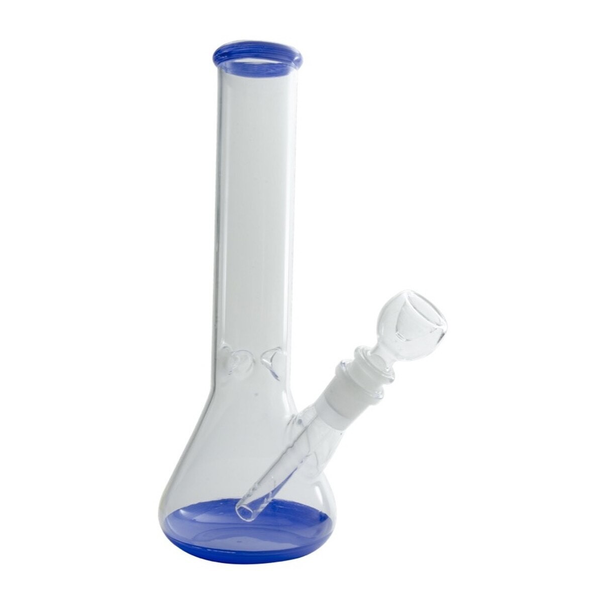 10&Prime; Beaker w/ Colored Mouthpiece and Base