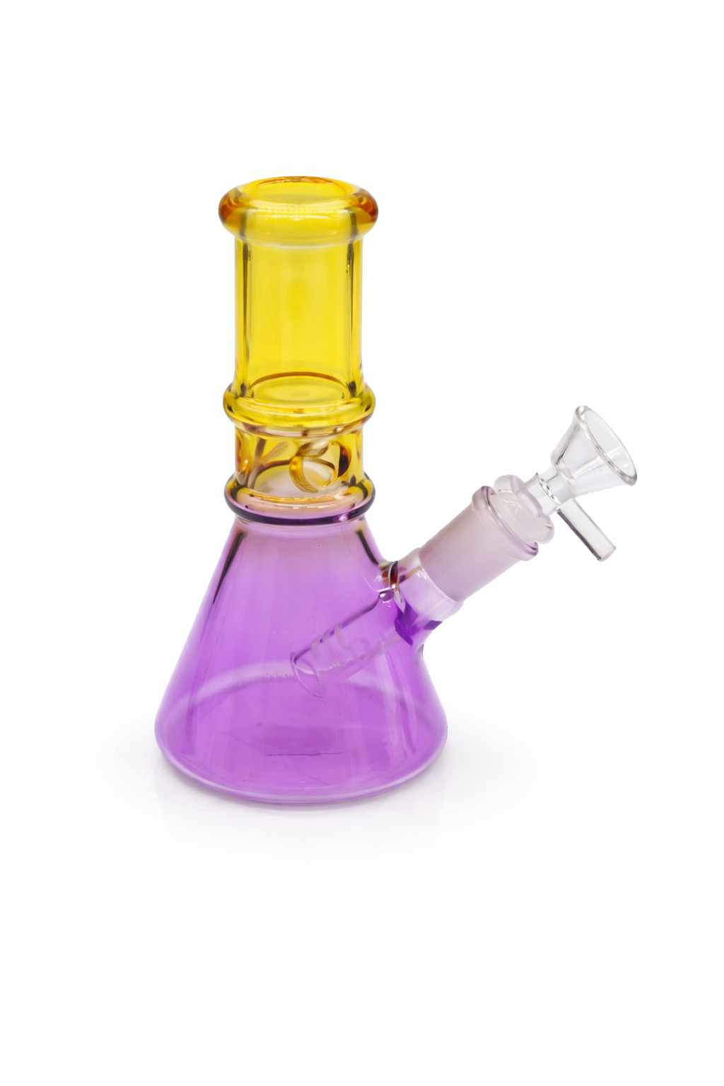 AK 6.5&Prime; WP Rasta Mix Color Glass Beaker – Vibrant Multi-Use Glass Piece – 1CT
