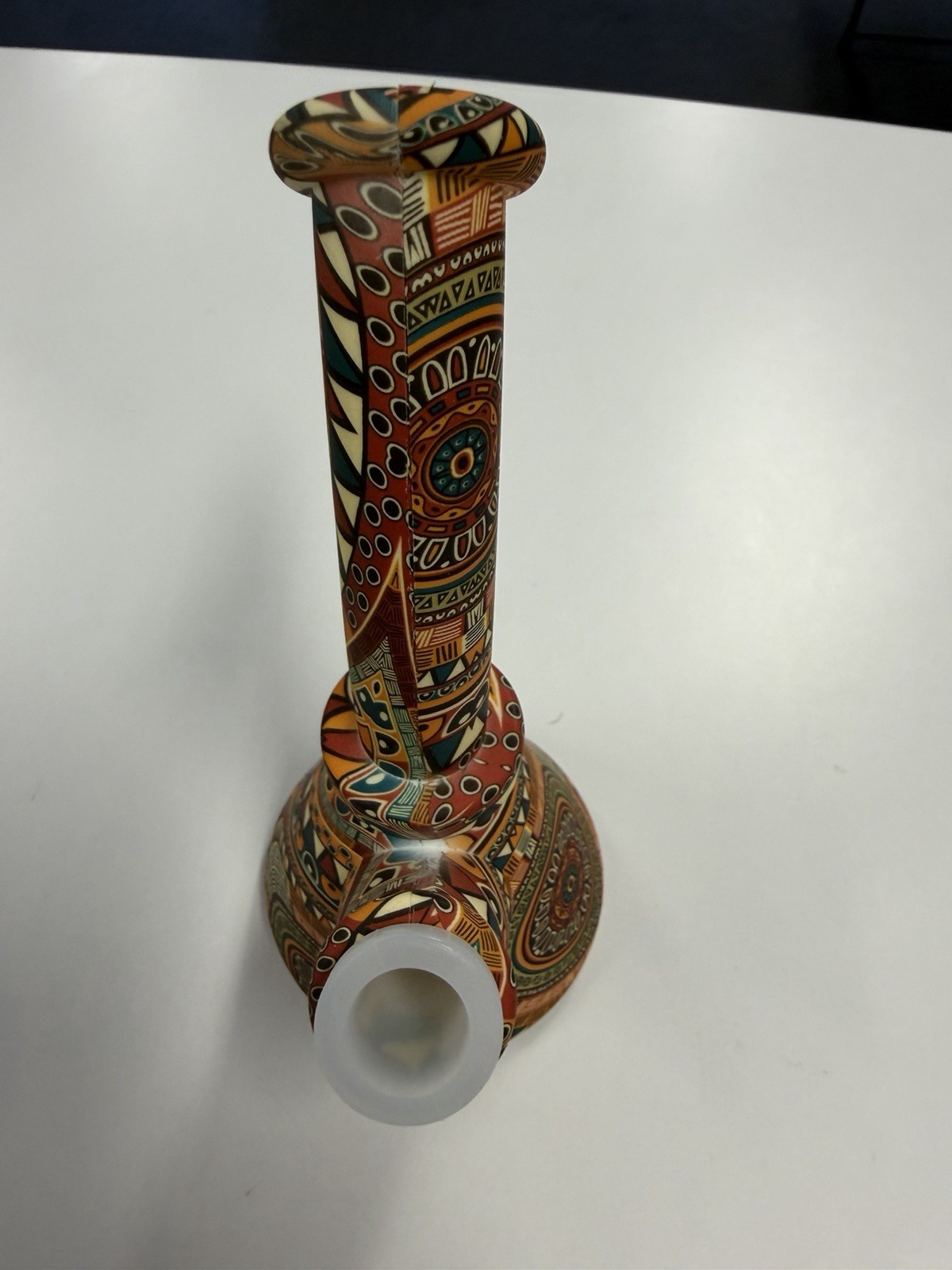 6&Prime; Silicone Collectible Hookah Smoking Water Pipe Bong 14mm Glass Bowl