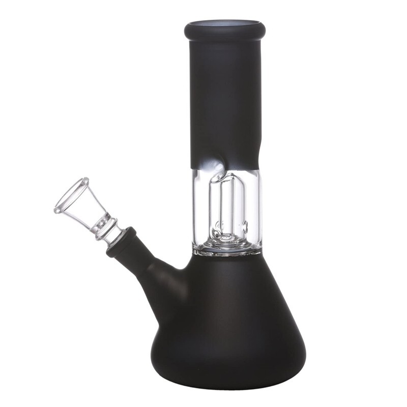 😍8&Prime; ART COLORED GLASS WATER PIPE WITH PERCOLATOR😎COOL STRAIGHT NECK BONGS