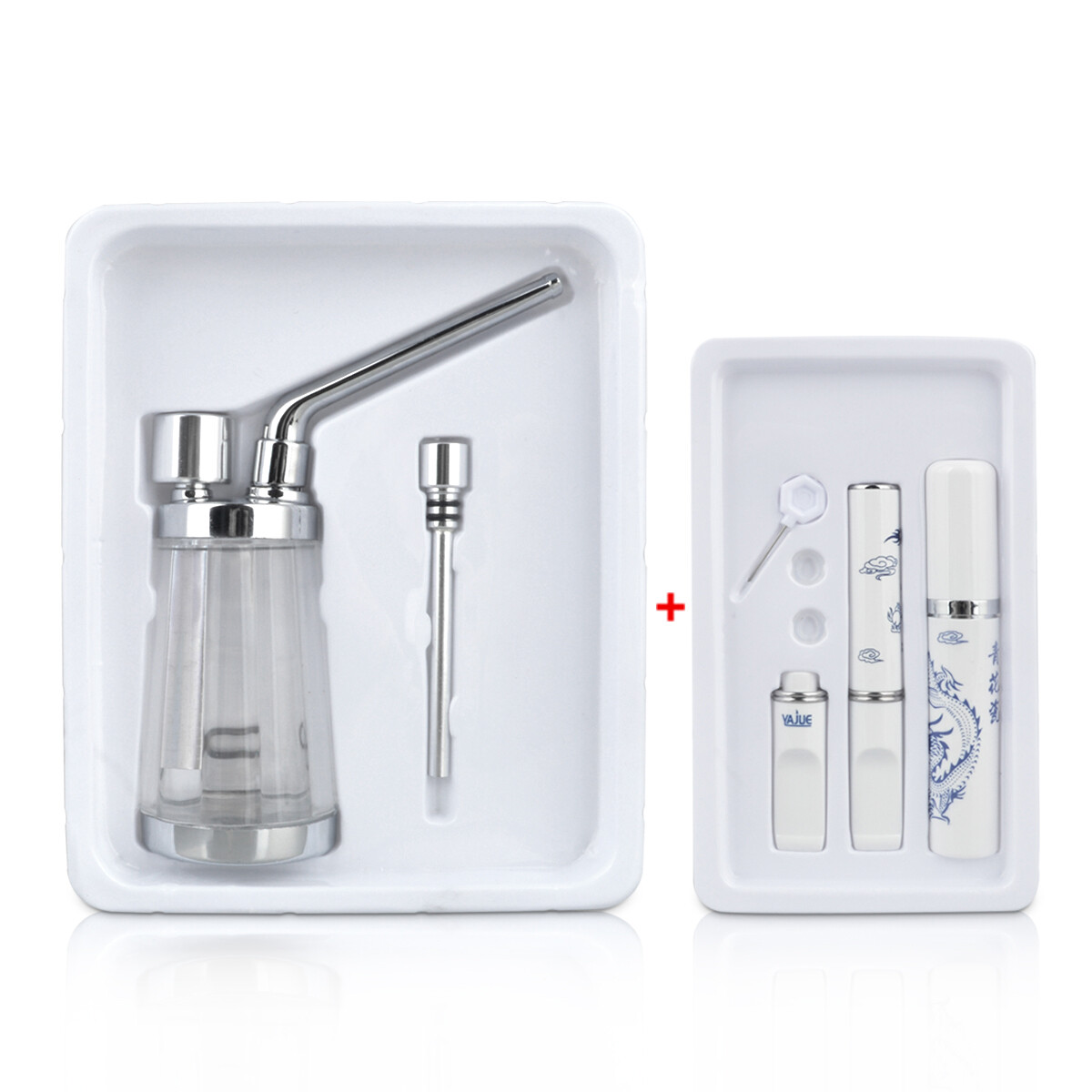 Portable Mini Small Smoking Tobacco Pipe Water Bong Smoke Hookah Shisha Pipes