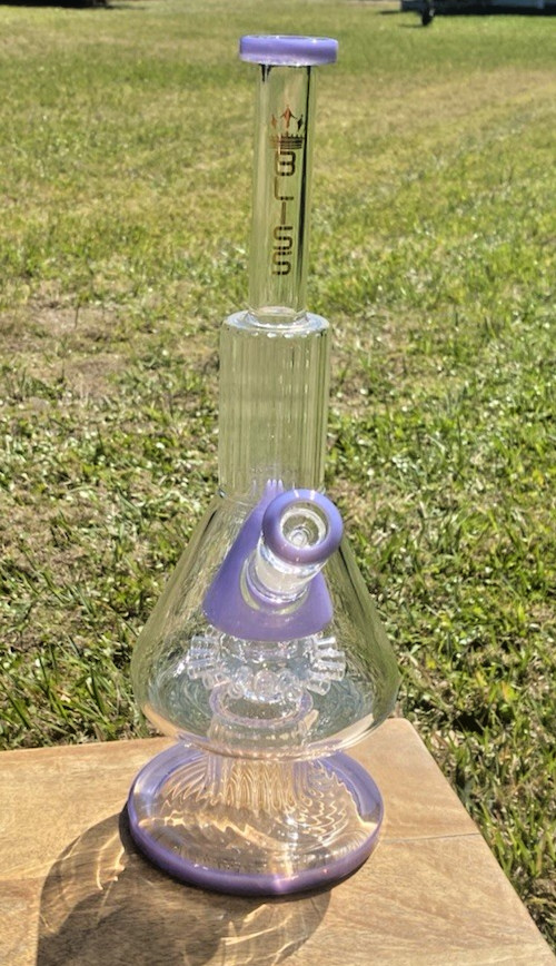 14.5&Prime; BLISS Bong Quality Tobacco Smoking Water Pipe Hookah 5&Prime; base 16 Arm Perc