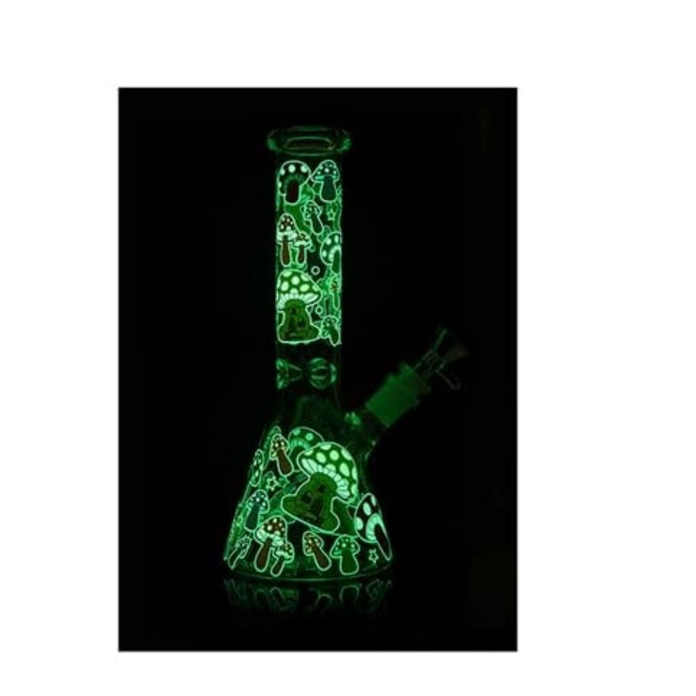 10 inch Heavy Glass Bong Water Pipe Smoking Bong Beaker + 14mm Bowl hookah USA