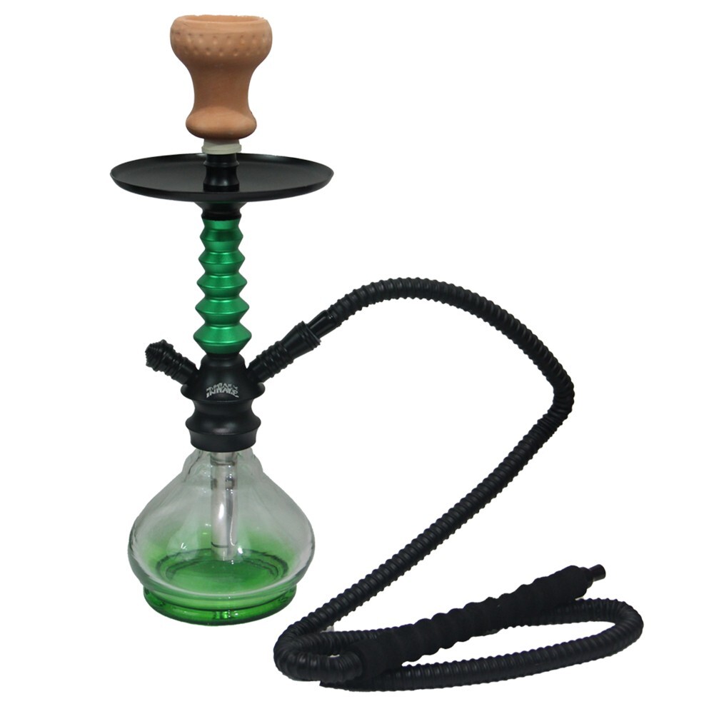 INHALE® Bright And Colorful 18″ Heavy Duty High-Quality Aluminum Shaft hookah