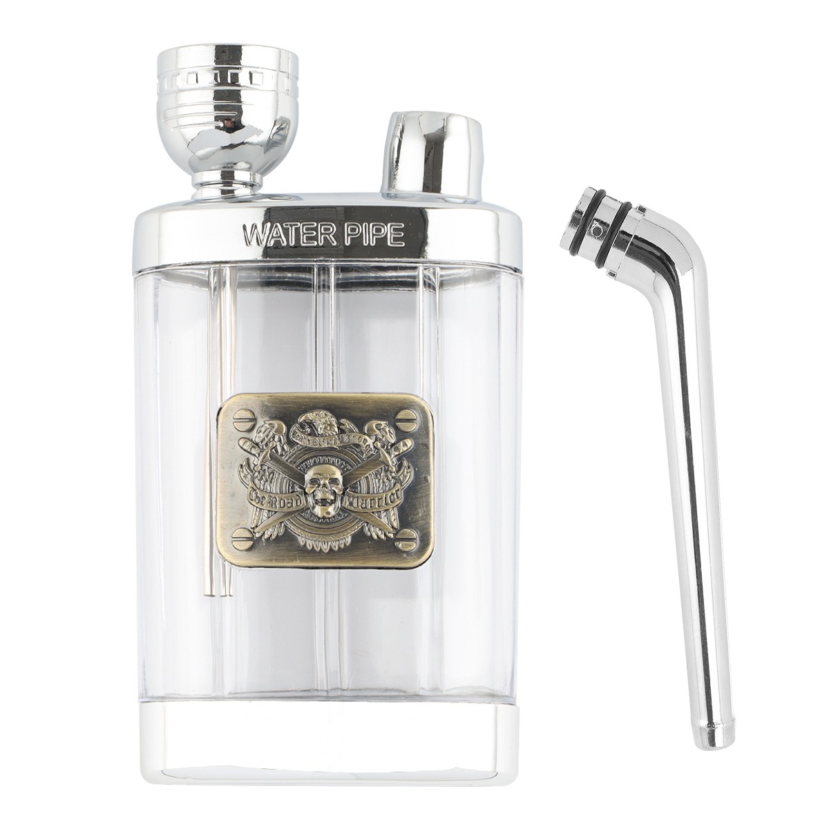 Double-Use Portable Mini Small Water Bong Herb Smoking Pipe For Tobacco Hookah