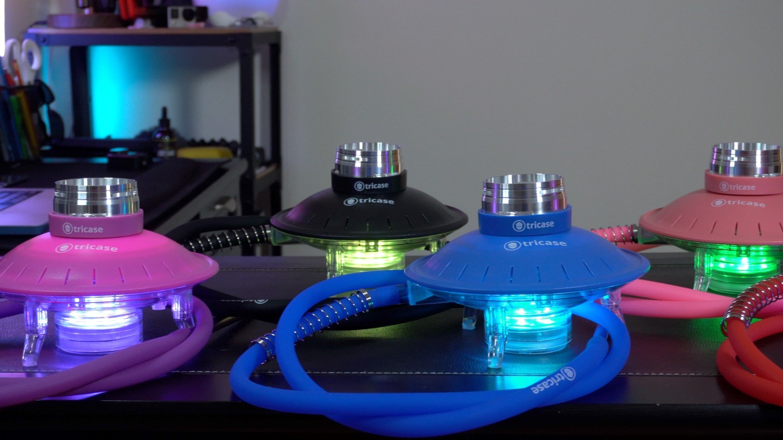 Tricase UFO Shaped Portable Hookah – BLUE ONLY