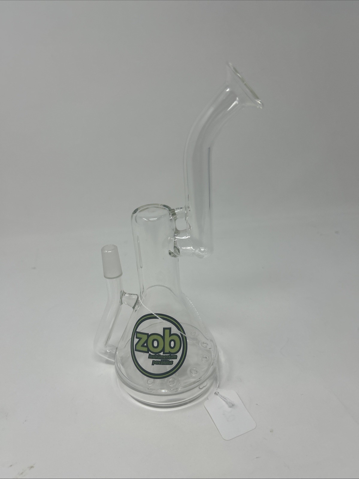 ZOB Glass Beaker Bong – Clear Water Pipe – 10in