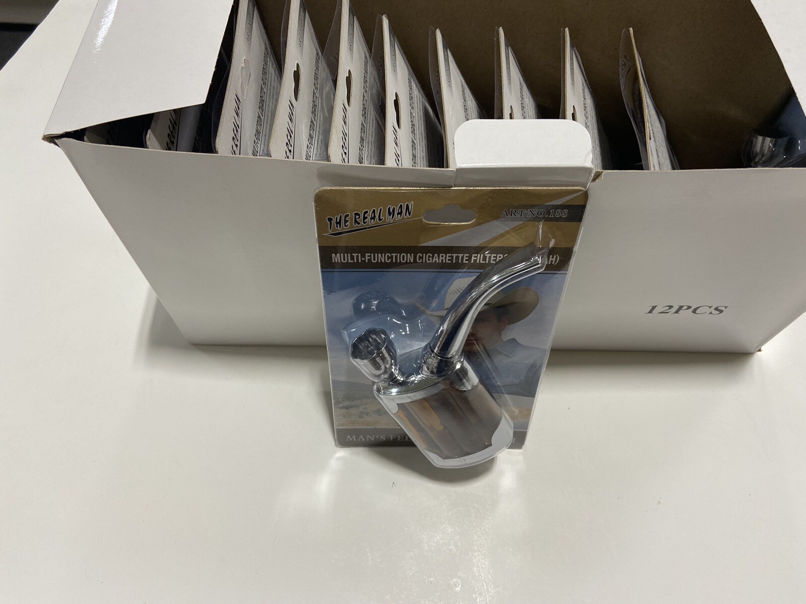 Dual Purpose Resin Smoking Pipe Mini Shisha Hookah Water Tobacco. 12 pcs Mixed