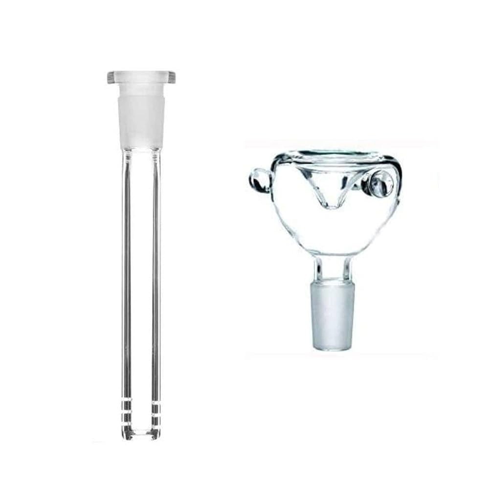 FREE GRINDER 10&Prime; Zong Rasta Tobacco Waterpipe 14MM Downsten & Bowl USA Shipper
