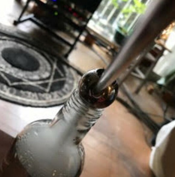 Bong Balinese Design-Italian Creation Base Water Pipe