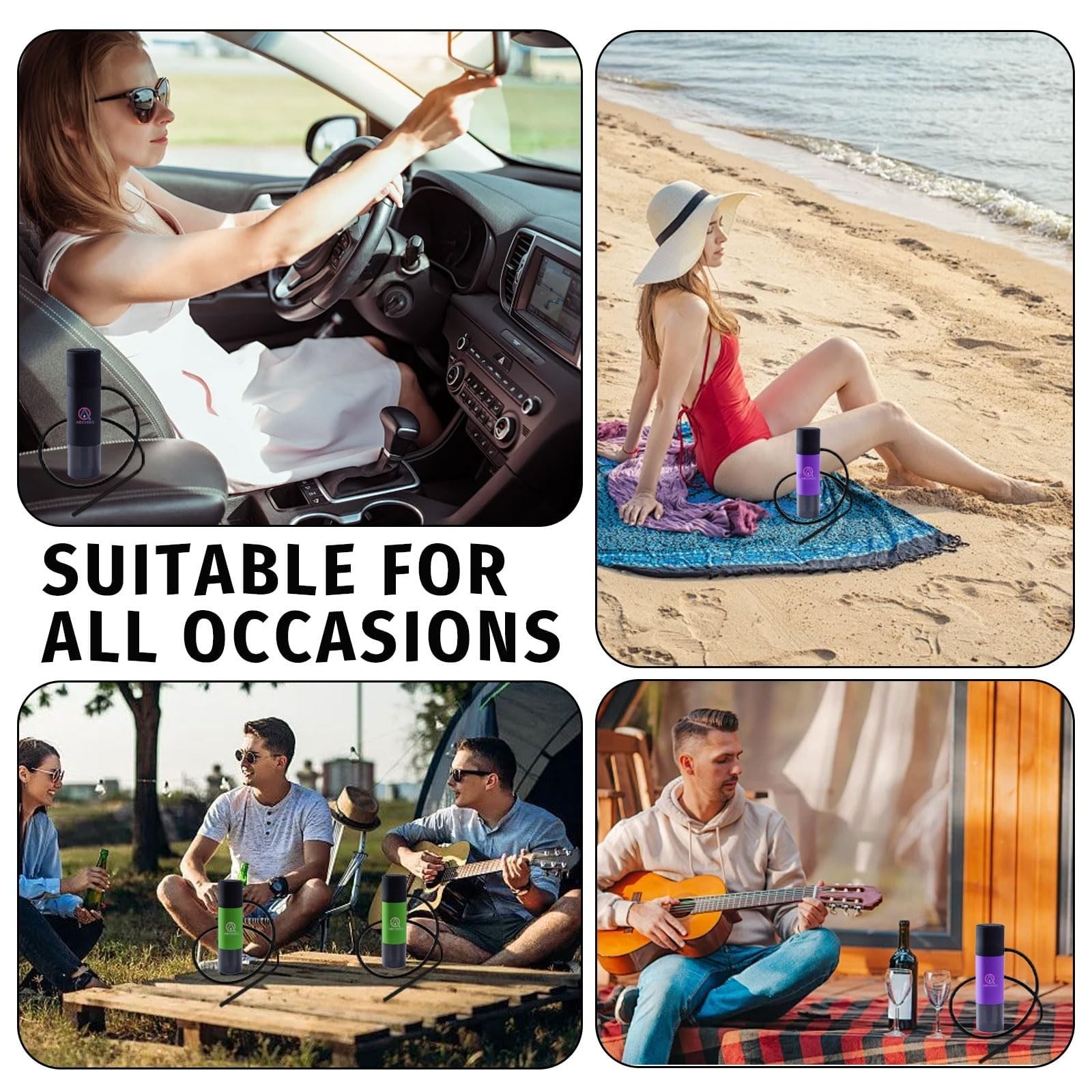 Portable Travel Hookah Set – Easy Assemble & Storage, Includes Carry Bag for Out