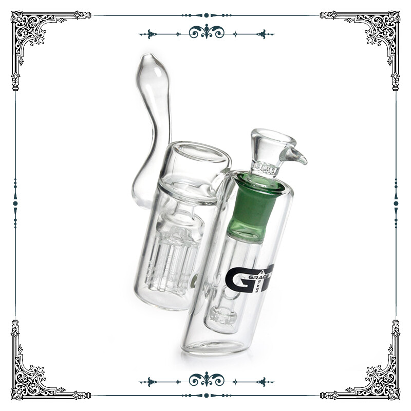 Bubbler Double Perc Water Pipe Bong