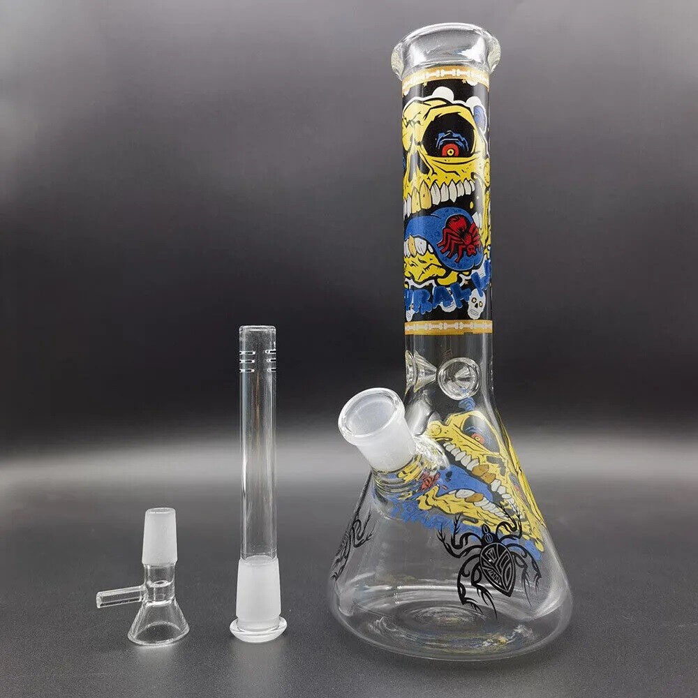 wholesale 10inch Glass Bong Smoking Water Pipe Bubbler Water Smoke Pipe bongpipe