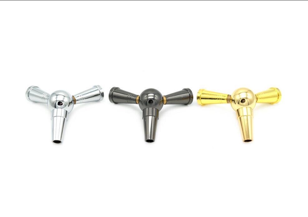 1 X Shisha Hookah Hose Adapter 1 to 2 Splitter Hose Connector Bypass Valve