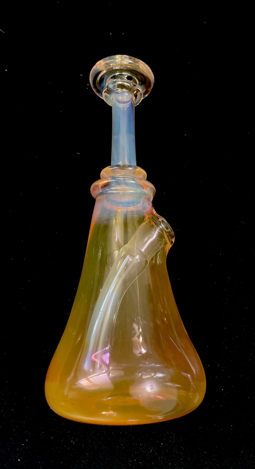 7” 10mm Mini SPECiALTY Glass PINK Color Changing Water Pipe Bong Tobacco 14mm