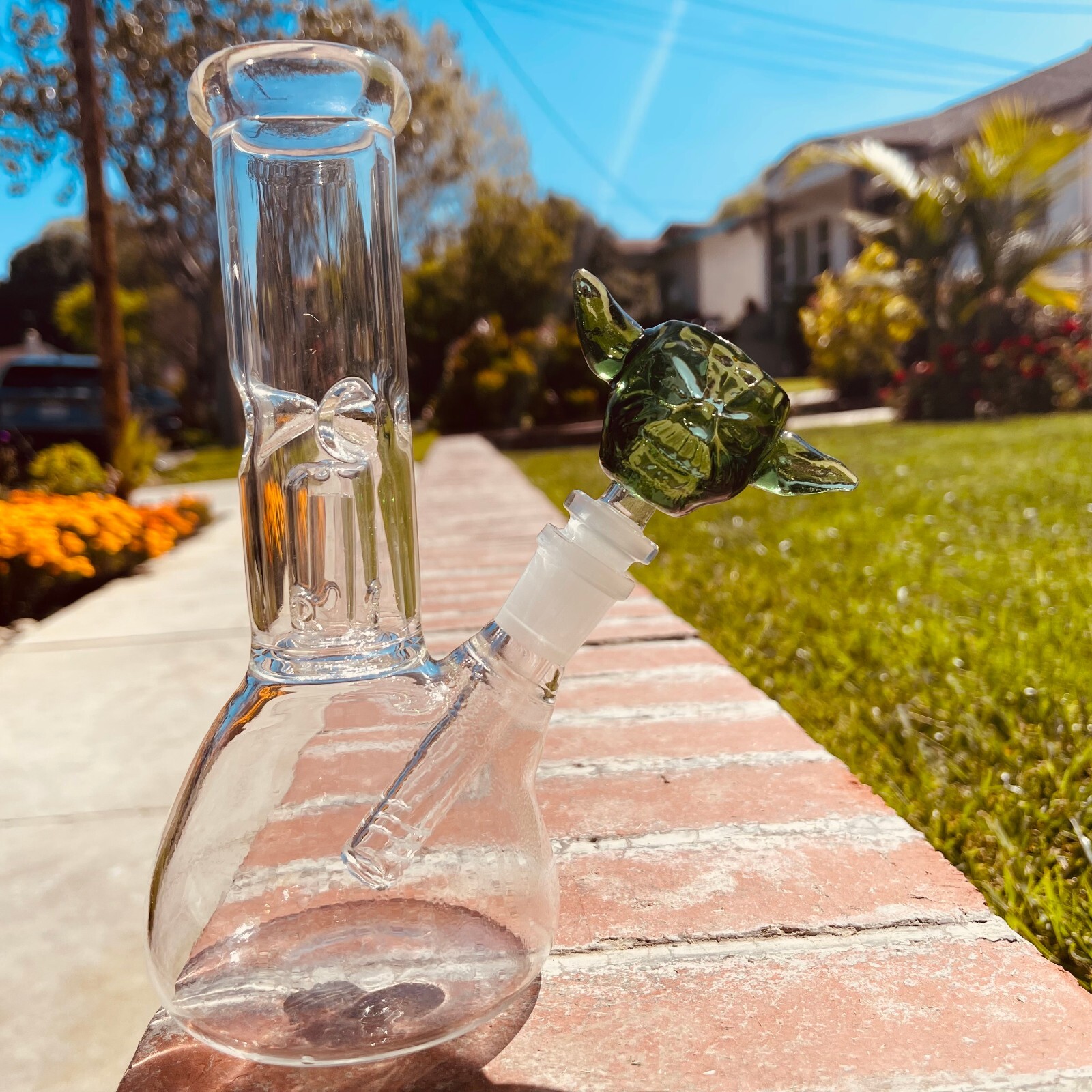 2-PCS Primium 14mm Star Wars Yoda Bowl Head for Water Filter Bong
