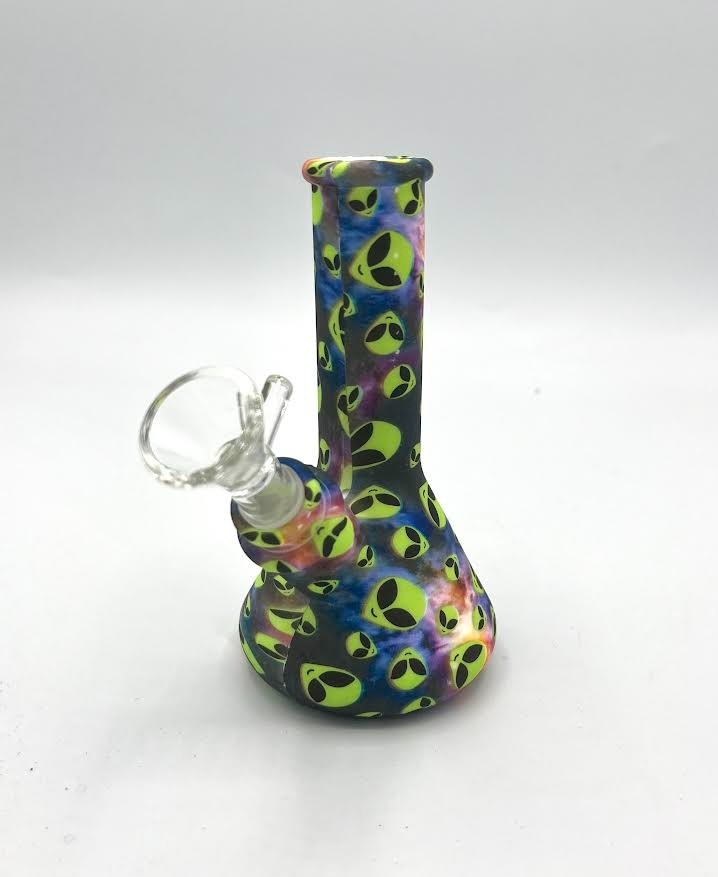 5&Prime; Silicone Water Pipe Bong Hookah Smoking Bubbler Shisha Tobacco Pipe