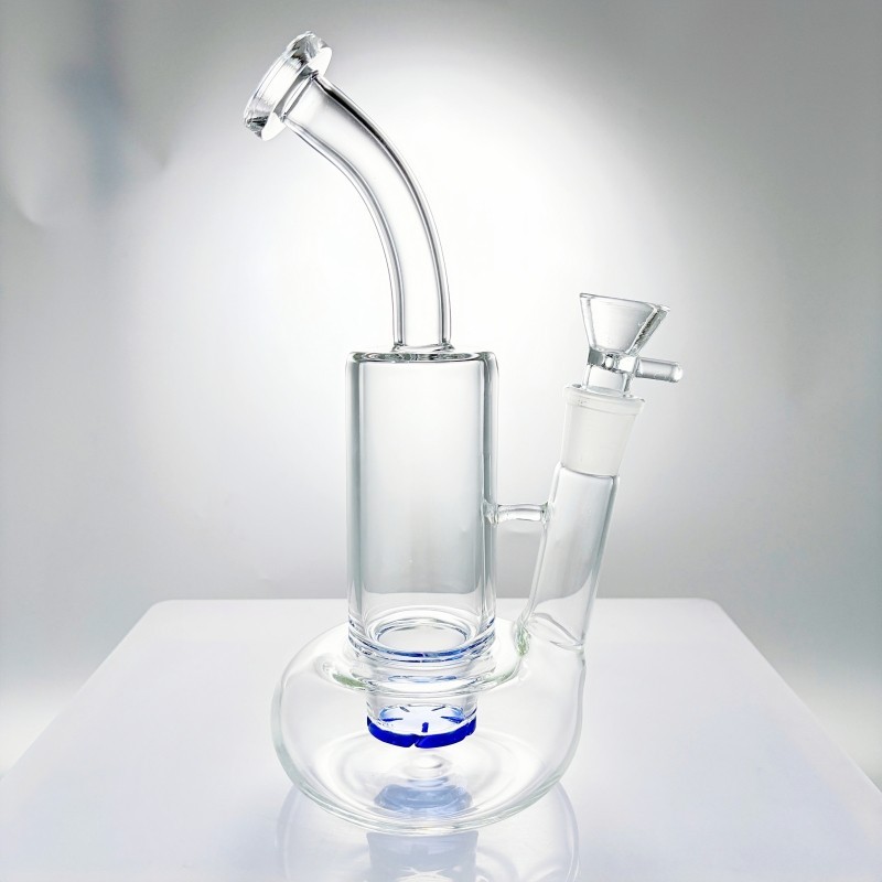 10&Prime; Glass Water Bong Tornado Cyclone Percolator Thick Glass Pipe w/18mm Bowl