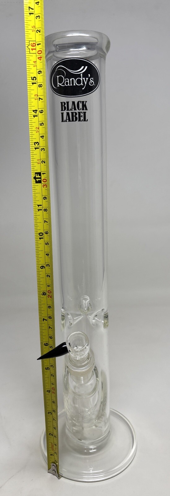 Vintage Randy’s Waterpipe Bong 16.5 In Smoking Tobacco Cylinder Bottom Made USA