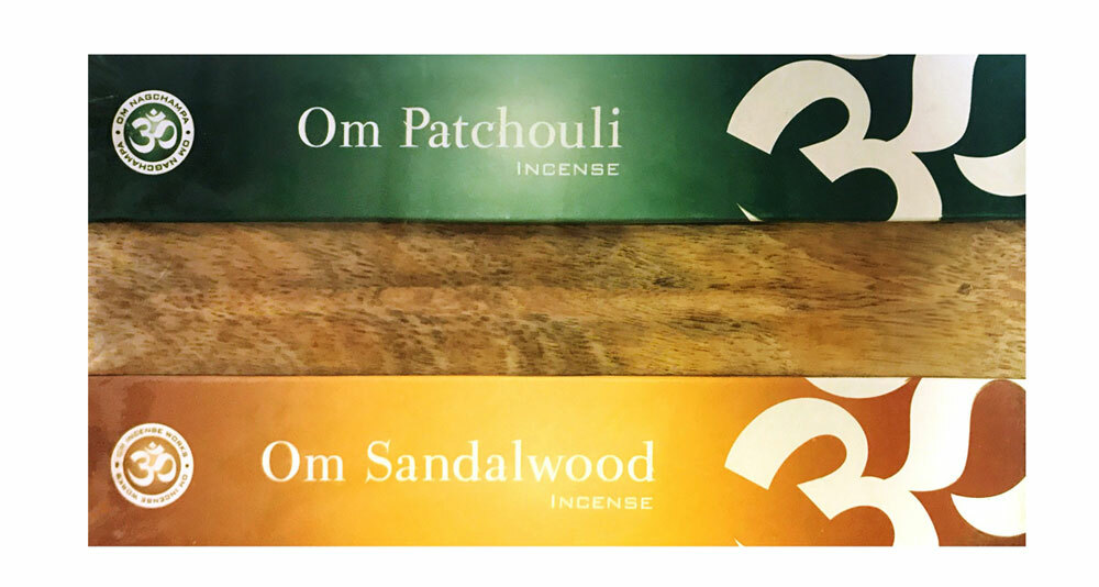 Om Incense Works x2 15grams Om Incense Gift Pack W Burner Assorted Fragrance