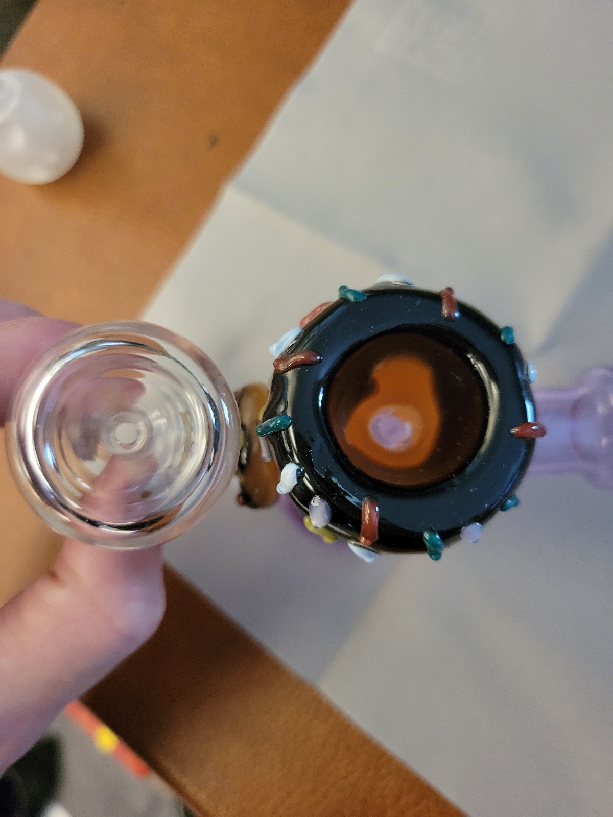 Pulsar Glass Dount Bubbler. New Old Stock. Free shipping!