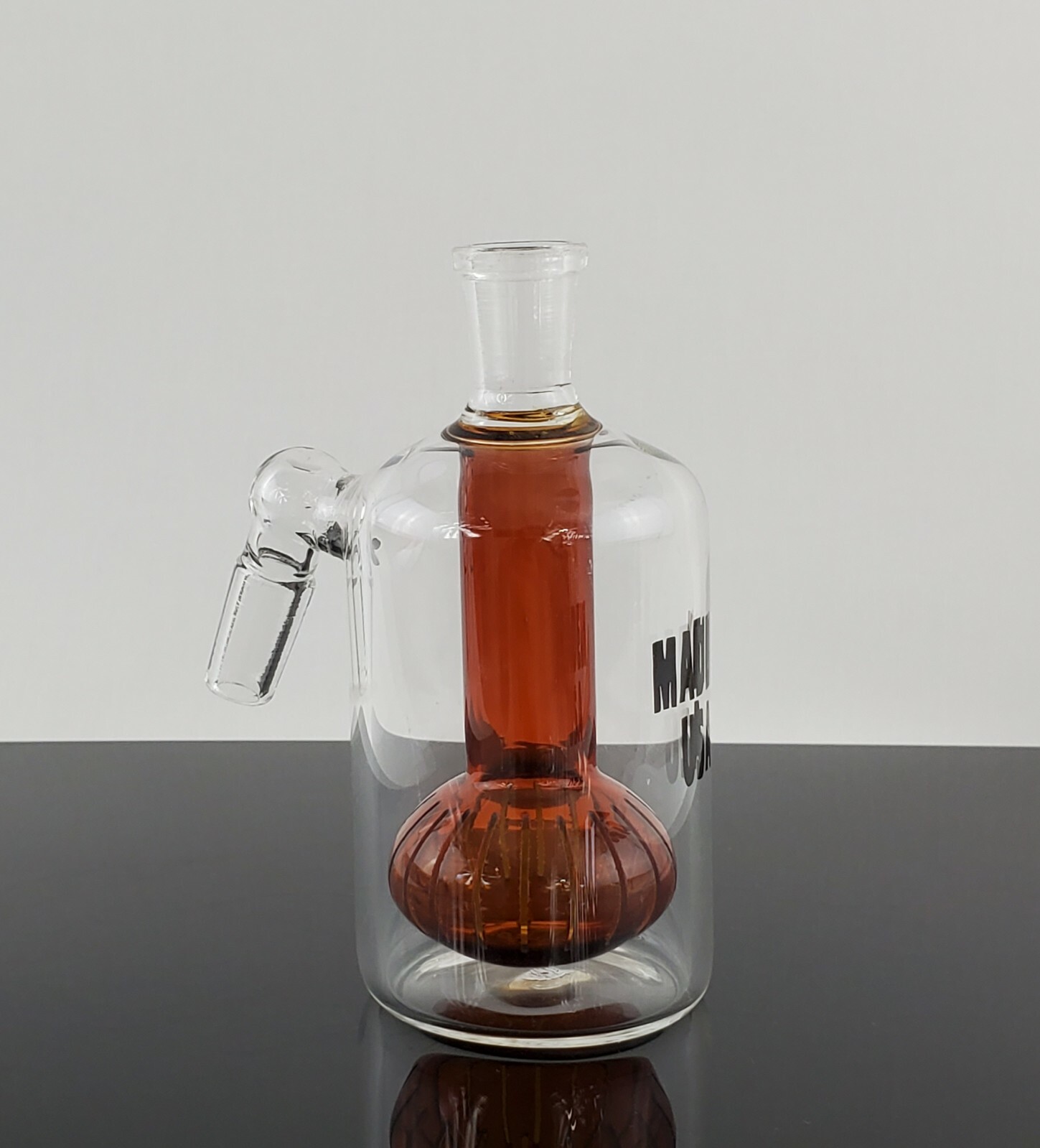 Premium 14mm Clear Ash Catcher 45° For Tobacco Smoking Water Pipe bong 149414