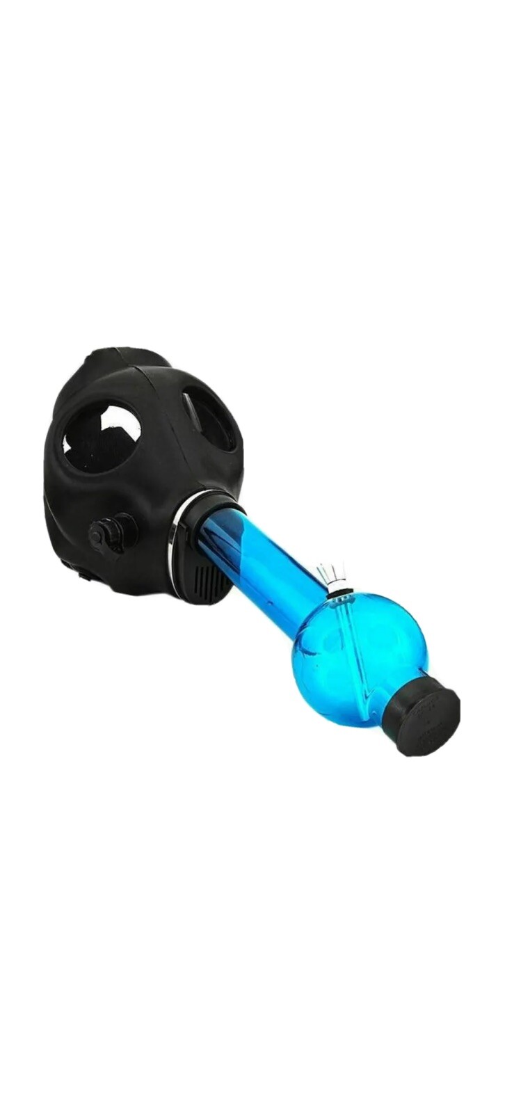 Soft Silicon Gas Mask Bong Hookah Smoking Pipe Bongs Adjustable Belt Smoke Set
