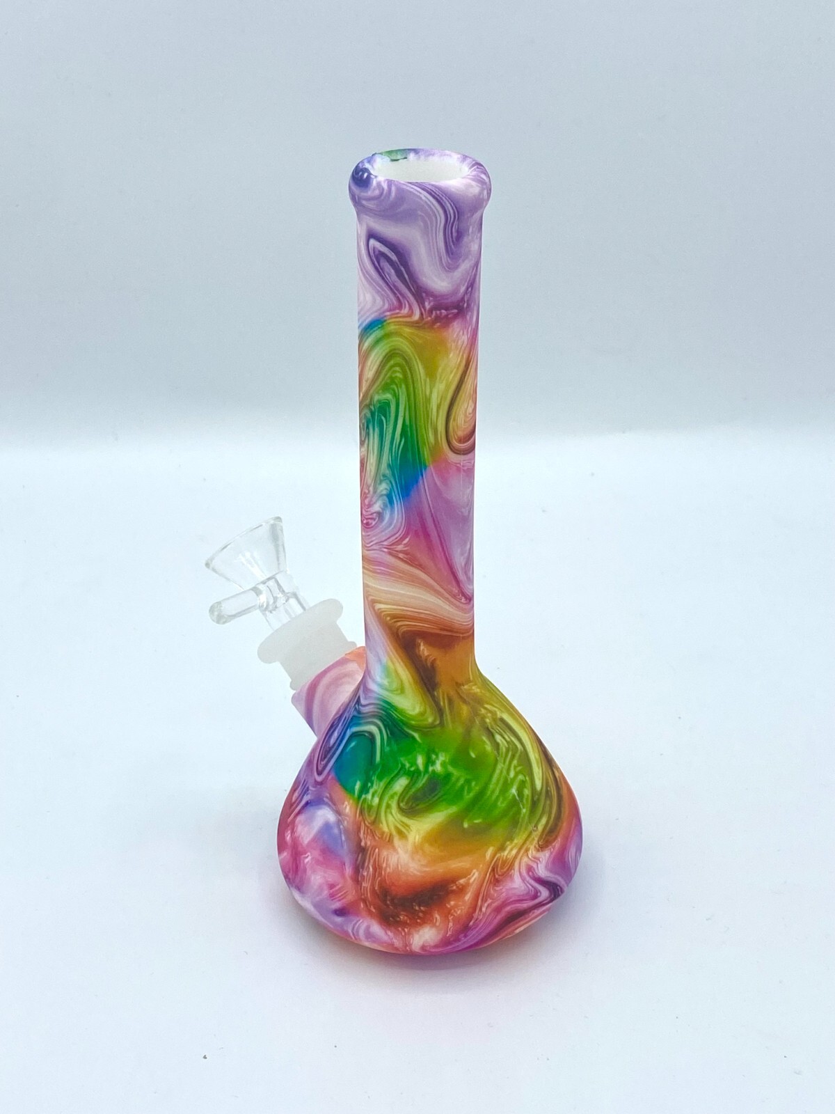 8&Prime; Silicone Water Pipe Bong Hookah Smoking Bubbler Shisha Tobacco Pipe