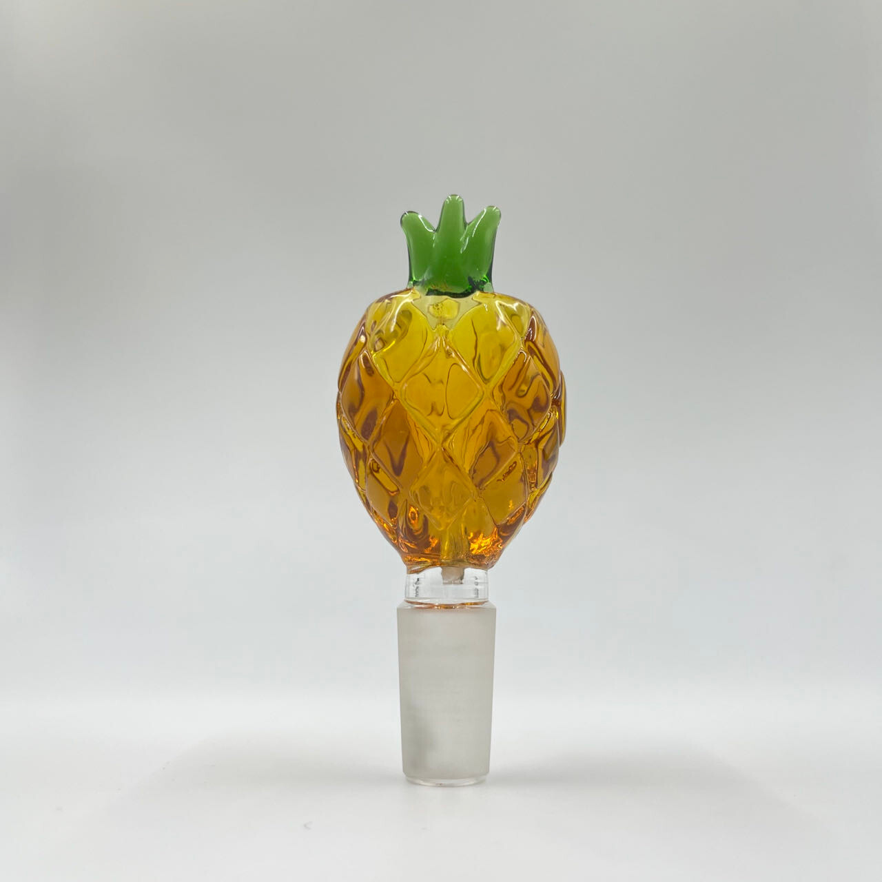 14MM Male Yellow Pineapple Hookah Water Pipe Bong Bowl USA Fast Free Ship 1pcs