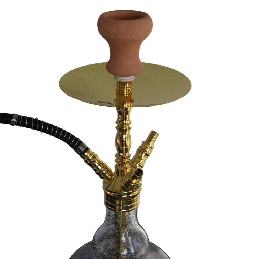 INHALE® modern style heavy-duty shaft hookah luxurious with glow in dark glass