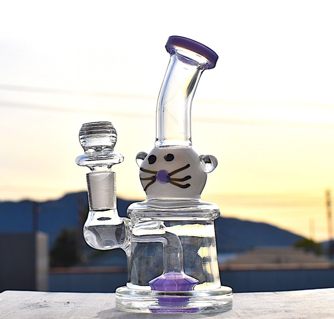 6&Prime; Hookah Glass Water Pipe Bong Bubbler W/ Percolator Filter & Free Shipping