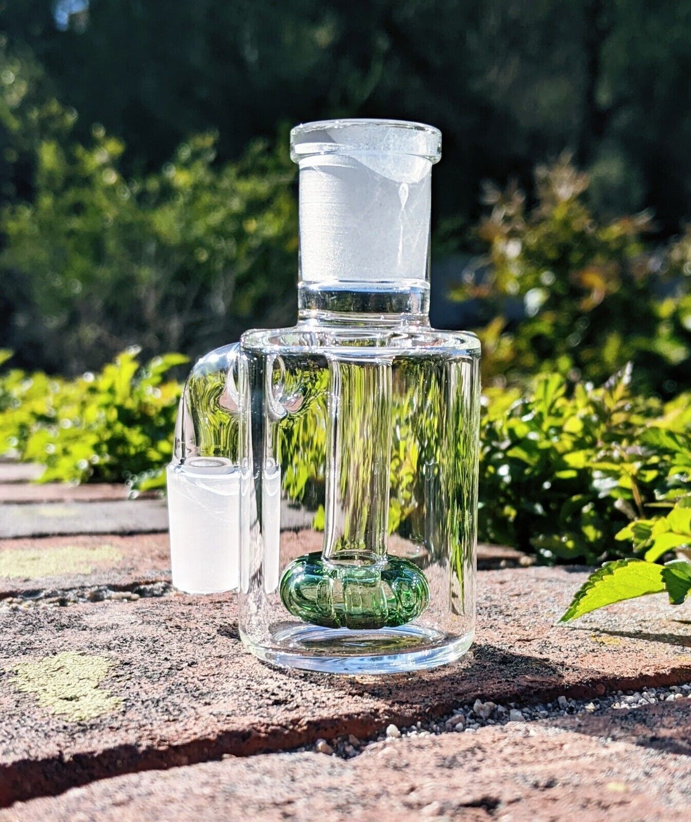 MINI 3&Prime; 14mm 90° Glass Dry Ash Catcher Pyrex Smoking Bubbler for Glass Bong