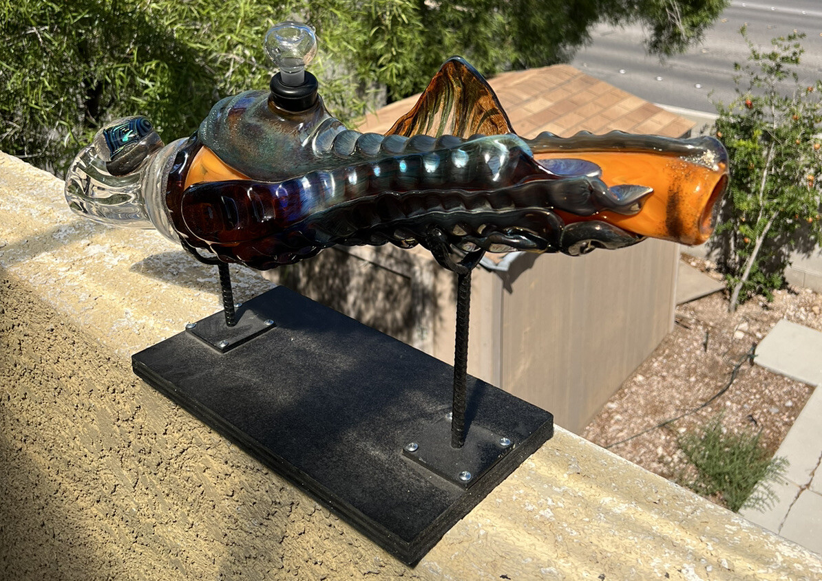 Custom Hand-blown Bong Glass Piece
