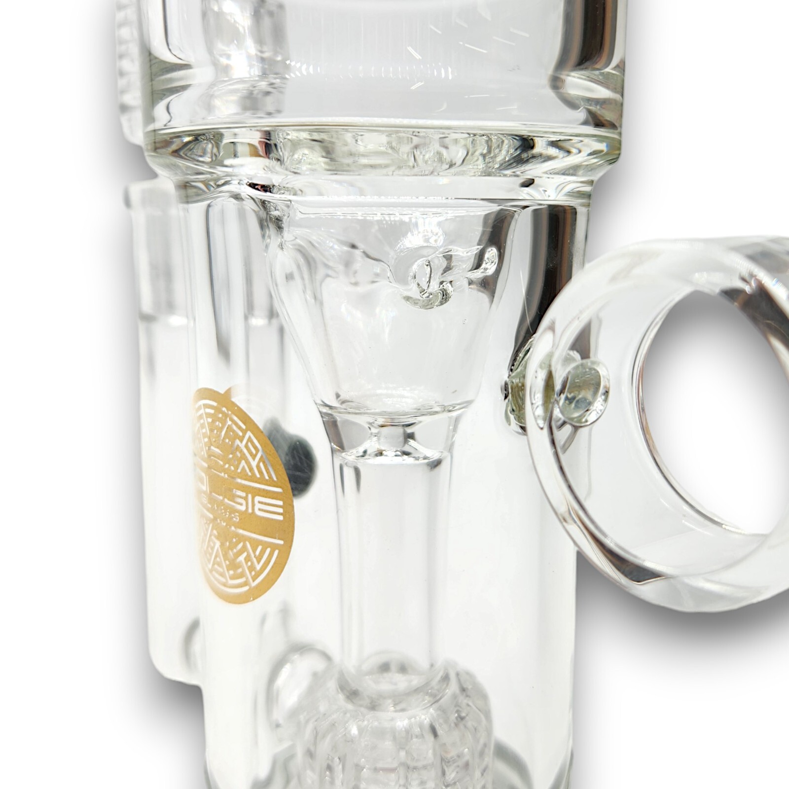 8&Prime; Bougie Thick High Quality Glass Beaker Bong Water Pipe – VORTEX MATRIX PERC
