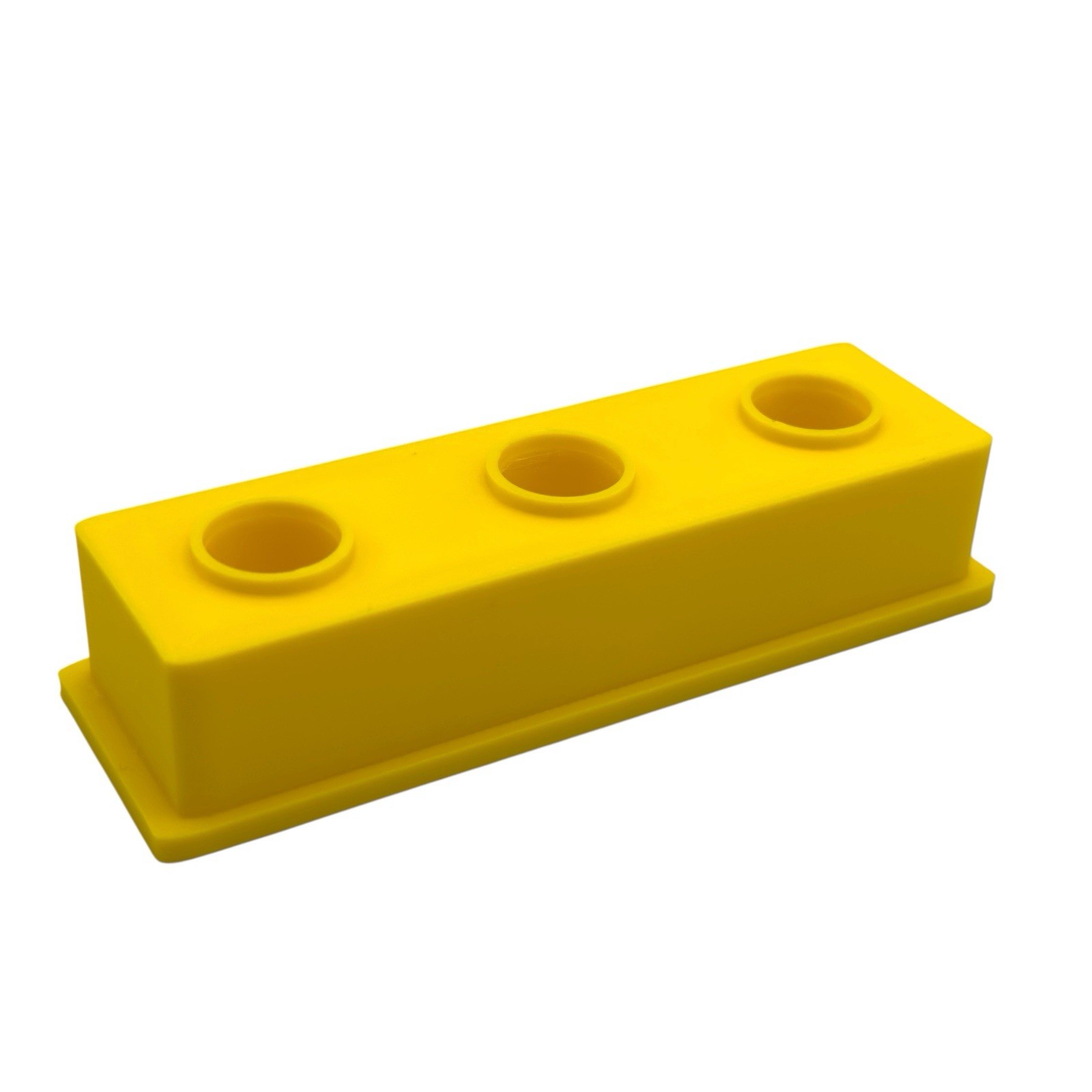 14mm Bong Bowl Slide Stand Holder 3 Bong Slide Display – Yellow