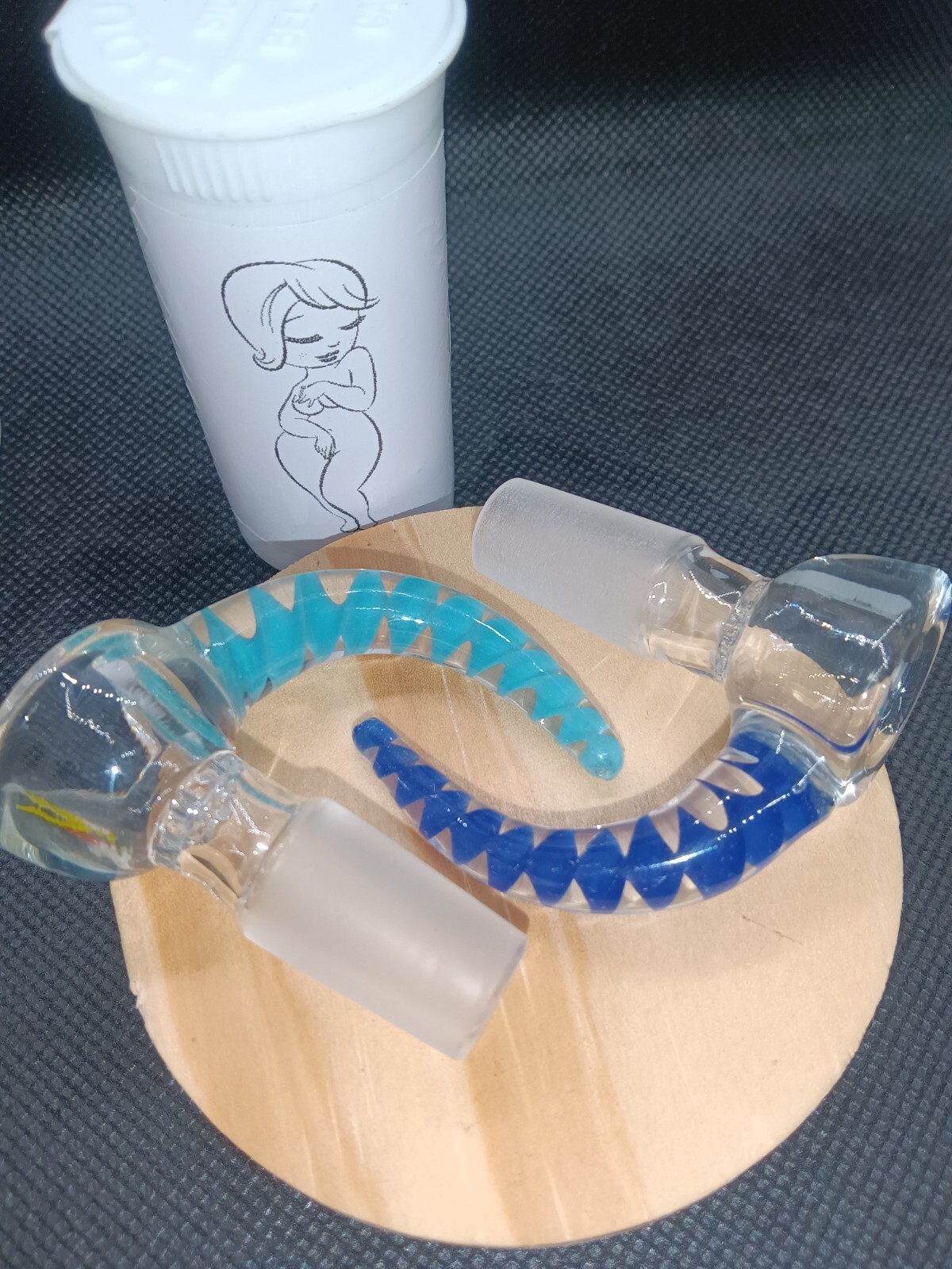 2 premium Glass Slide Bowl Water Pipe Hookah 14mm Male Bowl For Glass Bong
