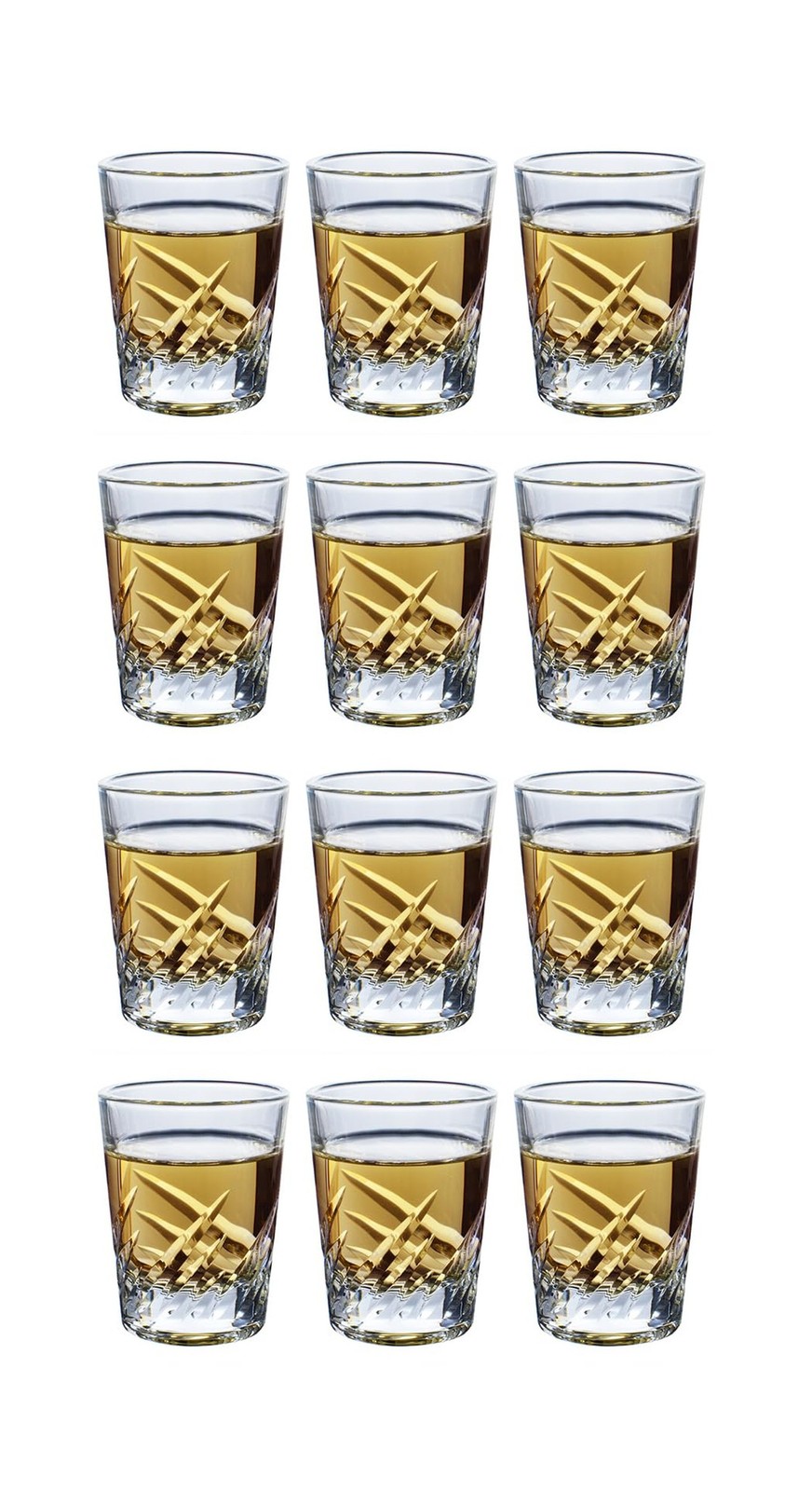 Trough shot glass 60ml X 12 Set of P – 01105 – E101 ショ