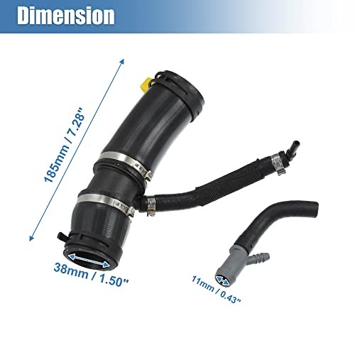1 Set Thermostat Tube Throttle Body Heater Outlet Hose NO. LR049990/LR045239