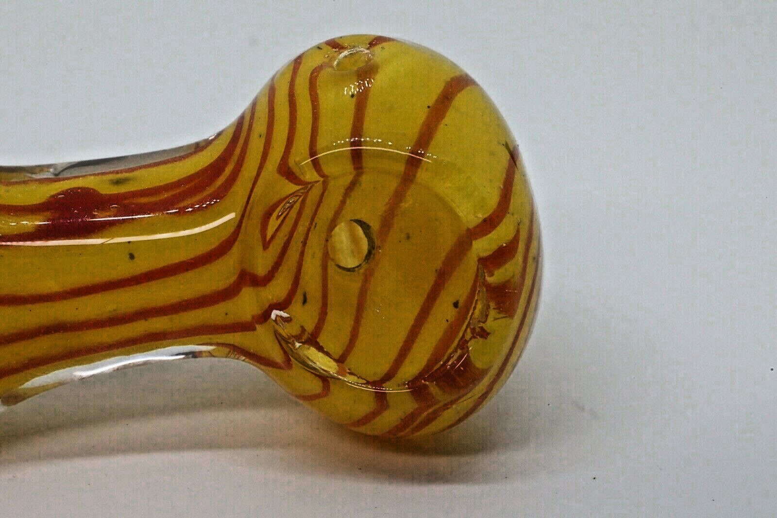 USA PORTABLE OG BOWL MINI HITTER 3” HAND PIPA HEAVY BLOWN GLASS SMOKING TOBACCO