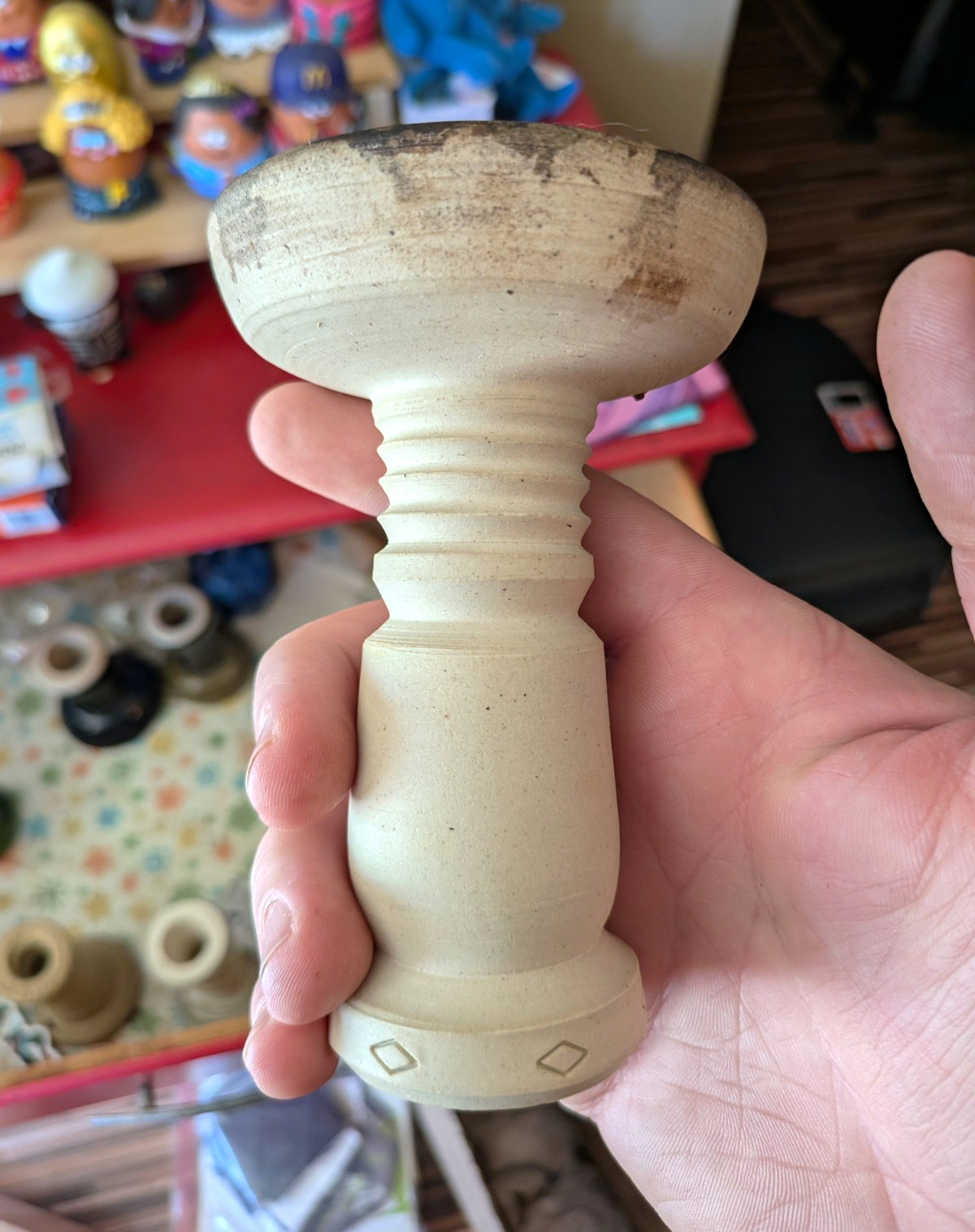 Stone hookah Bowl – Unglazed Egy Phunnel