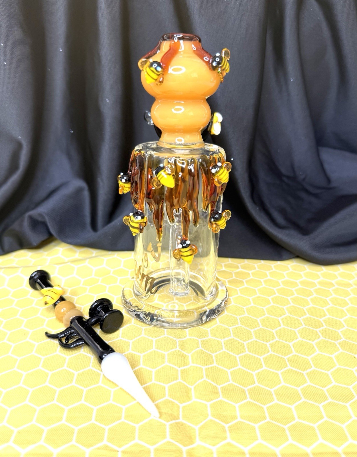Venom Beehive Water Pipe Set 7 Inches Cool Cute Girly