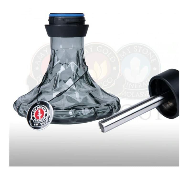 Made in Germany Hookah Heavy Metal Stainless Steel Aluminum Glass German Shis…